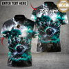 Maxcorners Bowling Cosmic Galaxy Strike Multicolor Customized Name Team Name 3D Shirts