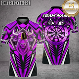 Maxcorners Dart Bull Jersey Fierce Bullseye Design Multioptions Personalized Name, Team Name Unisex 3D Shirt (4 Colors)