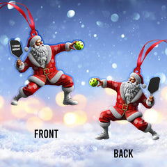 Maxcorners Custom Name Pickleball Ornament, Christmas Gift for Pickleball Lover 2D Flat LM2111