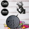 Maxcorners Funny Deer Hunting Metal Sign WITH LED/WITHOUT LED - Humorous Buck Yard Decor, Gag Gift for Hunters & Outdoor Enthusiasts LM0110