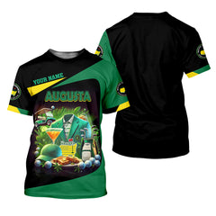 Maxcorners Custom Augusta Golf Master Men's Golf Polo Shirt, Mens Golf Gift, Mens Golf Shirt