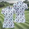 Maxcorners Randy Savage Patriotic Golf Shirt, Women's Golf Tops, Golf Shirts For Women LM1507