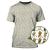Maxcorners Crazy Pattern Golf Shirt, Halloween Golf Shirt For Men, Funny Golf Shirt, Golf Gift For Golfer