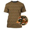 Maxcorners Dachshund Golf Shirt For Men, Christmas Pattern Golf Shirt, Funny Golf Shirt For Golfer