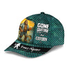 Maxcorners Gone Squatchin' And Catchin, Fishing Hook Hat, Fishing Trucker Hat, Fishing Cap For Men, Fishing Gifts For Dad