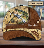 Maxcorners Fishing Soil Pattern Personalized Classic Cap