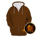 Maxcorners Golf & Bourbon Pattern Golf Shirt, Bourbon Golf Shirt For Men, Funny Men Golf Gift, Bourbon Golf Shirt For Golfers