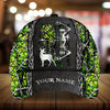 Maxcorners American Flag Bow Deer Hunting Pattern 3D Multicolor Personalized Cap