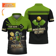Maxcorners Pickleball Is Life Custom Pickleball Shirt, Funny Pickleball Shirts, Gifts For Pickleball Players LM0509