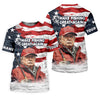 Maxcorners Make Fishing Great Again Patriotic Fishing Shirt, American Flag Fishing Shirt, Fishing Shirts For Men