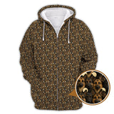 Maxcorners German Shepherd Dog Pattern Golf Shirt, Funny German Shepherd Golf Shirt For Dog Lovers, Golf Gift For Golfers