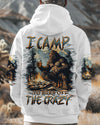Maxcorners I Camp To Burn Off The Crazy Bigfoot All Over Print LM2101