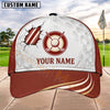 Maxcorners Golf Target Claw Scratch Personalized Name 3D Cap (6 Colors)