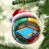 Maxcorners Custom Name Handball Ornament, Handball Lover Christmas Gift 2D Flat LM2111