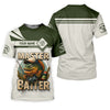 Maxcorners Master Baiter SPF Shirts, Long Sleeve Sun Shirt, Fishing Shirts For Men