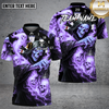 Maxcorners Grim Reaper Dartboard  Flames Multioptions Personalized Name, Team Name Unisex 3D Shirt (4 Colors)