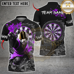 Maxcorners Kung Fu Panda Darts Multicolor Customized Name, Team Name 3D Shirts