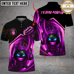 Maxcorners Bowling Funny Ball Flame Multicolor Personalized 3D Shirt