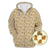 Maxcorners Poodle Golf Shirts For Dog Loving Golfers, Poodle Pattern Golf Shirt, Golf Gift For Golfers