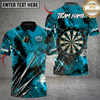 Maxcorners Darts Flying Darts Scratch Marks Multicolor Customized Name, Team Name 3D Shirts