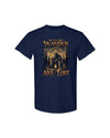 Maxcorners Not All Who Wander Are Lost Bigfoot Compass Cotton Shirt LM2101