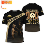 Maxcorners Pickleball Dad Shirt – Like a Regular Dad But Cooler Custom Polo – Funny Pickleball Gift for Men LM0509
