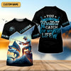 Maxcorners Fishing Shirts, You Are The Greatest Catch Of My Life, SPF Long Sleeve Shirts, Fishing Shirts For Men