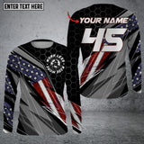 Maxcorners Adventure Explorer Personalized Name 3D Shirt