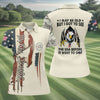 Maxcorners Funny Old USA Before It Went To Sh*t Golf Polo Shirt, Women’s Golf Polo, Ladies Golf Shirts LM1507