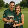 Maxcorners Grip It Rip It Sip It Golf And Beer St Patrick's Day Green Golf Tops For Men, Golf Shirts For Men