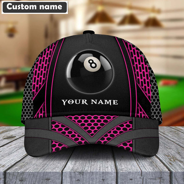 Maxcorners Colorful Personalized Billiards 8 Net Pattern Cap