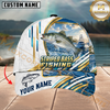Maxcorners Fishing Offshore Boat Personalized Name 3D Cap