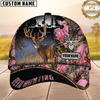 Maxcorners Hunting Deer Camouflage Multicolor Personalized Name 3D Cap