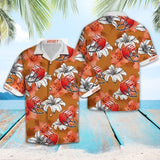 Maxcorners Hockey Lover Hawaiian Shirt