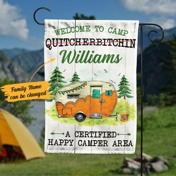 Maxcorners Camping Garden Flag VT14