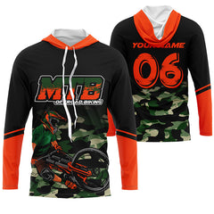 Maxcorners Camo MTB Cycling Customize Name 3D Shirts