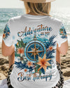 Maxcorners Adventure Is My Best Therapy Compass All Over Print LM2101