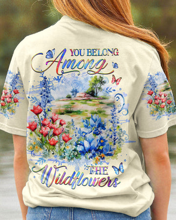 Maxcorners You Belong Among The Wildflowers All Over Print LM2101