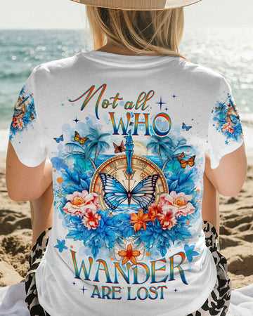 Maxcorners Not All Who Wander Are Lost All Over Print LM2101