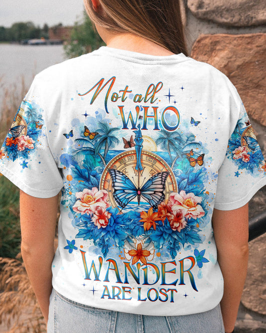 Maxcorners Not All Who Wander Are Lost All Over Print LM2101