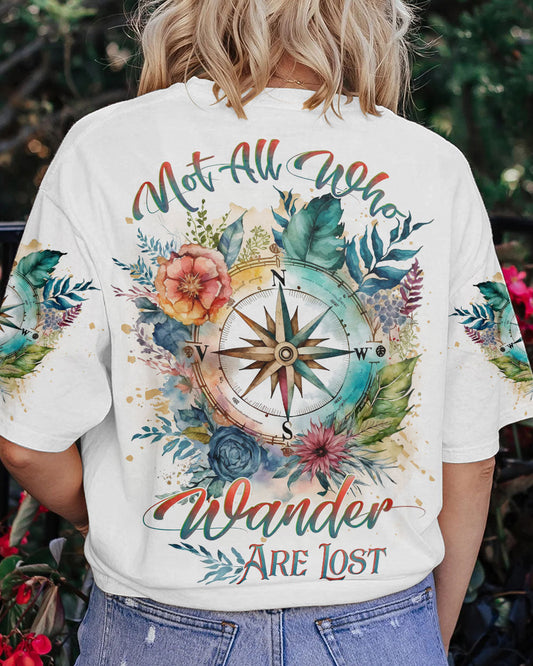 Maxcorners Not All Who Wander Are Lost All Over Print LM2101
