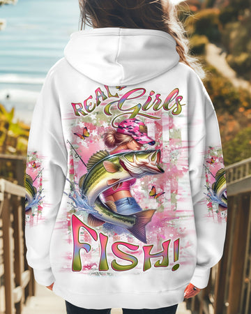 Maxcorners Real Girls Fish Fishing All Over Print LM1601