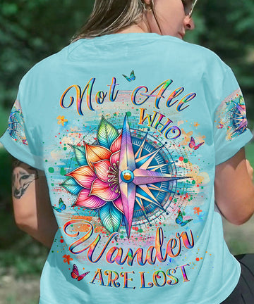 Maxcorners Not All Who Wander Are Lost All Over Print LM2101
