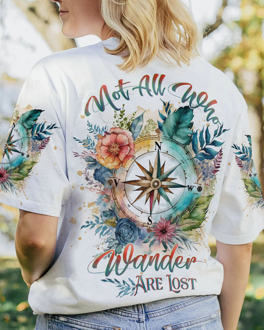 Maxcorners Not All Who Wander Are Lost All Over Print LM2101