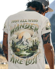 Maxcorners Not All Who Wander Are Lost All Over Print LM2101