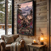 Maxcorners Hunting Freedom Hunters Mountain Lake Personalized Canvas Wall Art