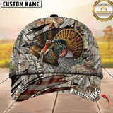 Maxcorners Hunting Turkey Camouflage Multicolor Personalized Name 3D Cap