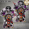 Maxcorners Dart Board Dynamite Mascot Explosive TNT Character Design Multicolor Customized Name, Team Name 3D Shirts