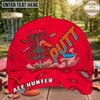 (7 Colors) Maxcorners Disc Golf Putt Chain Basket Ace Hunter Personalized Name 3D Cap LM3009