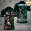 Maxcorners Billiards 8ball Deadman’s Runout Multicolor Customized Name, Team Name 3D Shirts